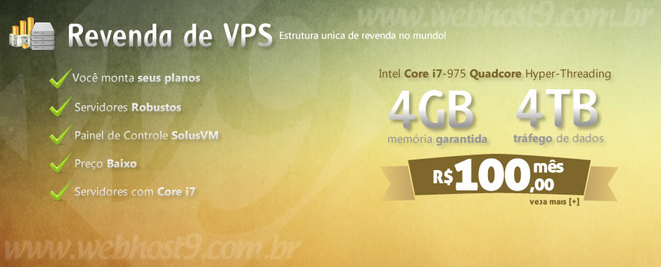 Revenda de VPS